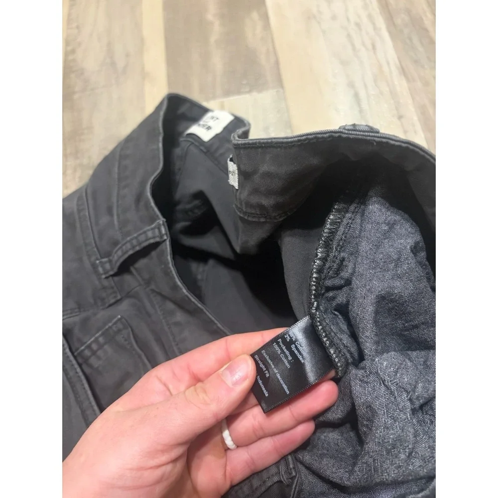 Flint And Tinder Mens 34x32 5 Pocket Pant Straight Fit Gray Stretch Chino